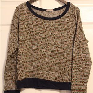 Tea n Rose Knit Multi-Color Sweater.